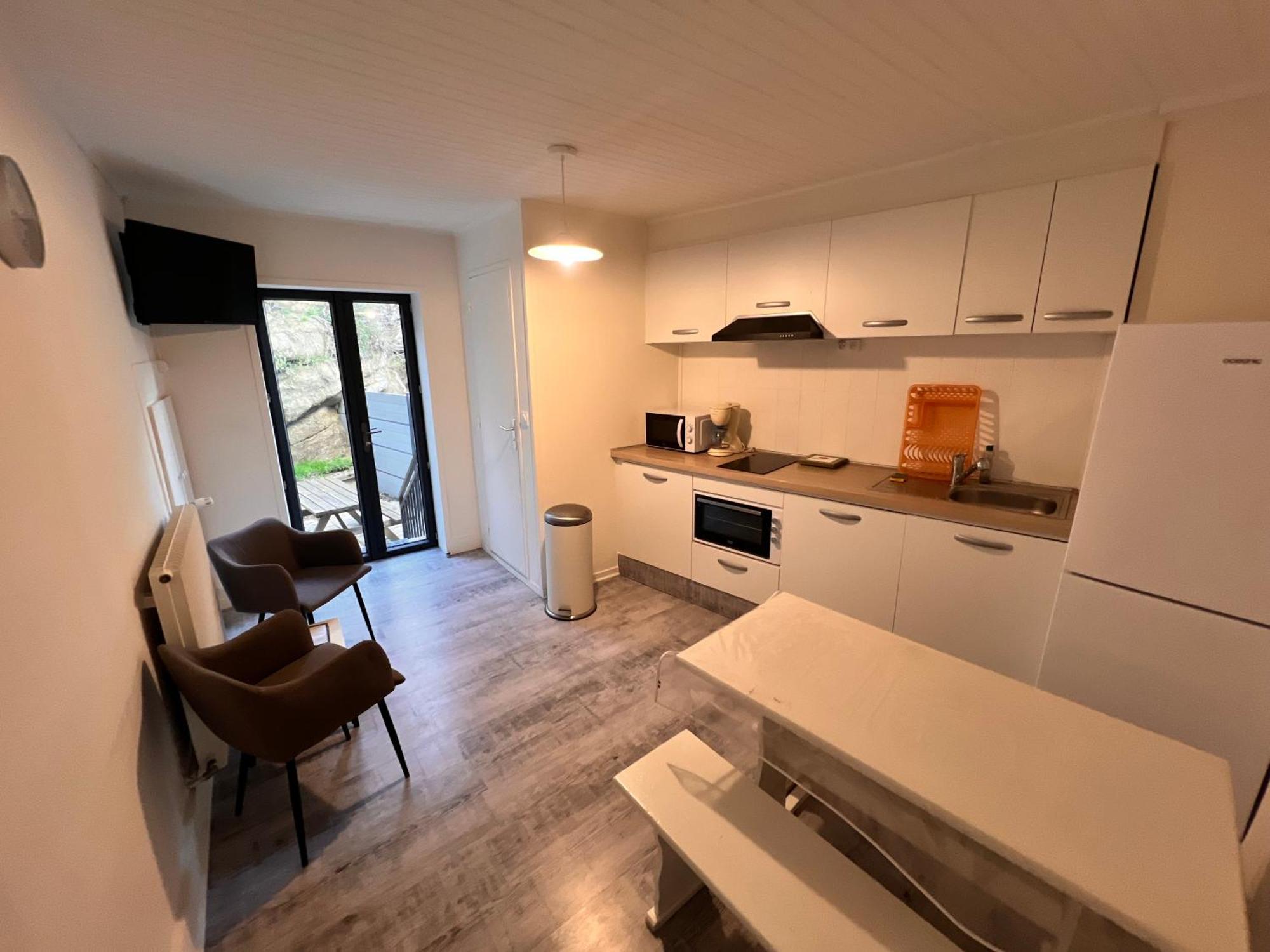 Appartement 4 Personnes, 1 Chambre, Terrasse, Wifi, Proche Du Centre La Bourboule Buitenkant foto